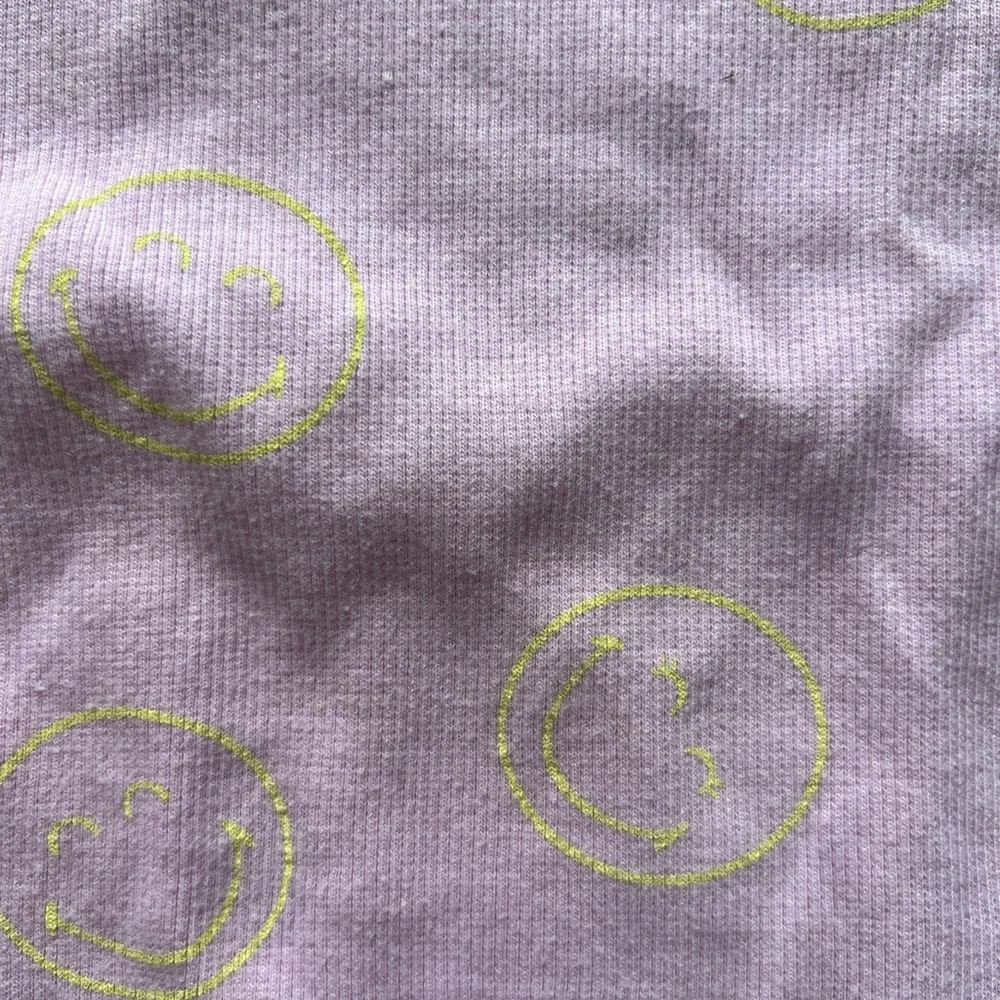 Pink Smiley Face Kids Shirt - Zara Size 4